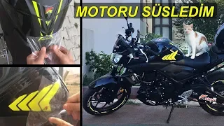 Motorumu Modifiye Ettim  | Motosiklet Aksesuar Ürünleri | Yamaha MT 25