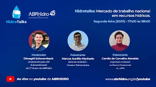 HIDROTALKS 4: Mercado de trabalho nacional em recursos hídricos