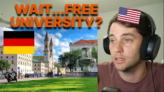 American reacts to GERMAN UNIVERSITIES : From Finance To Fraternities