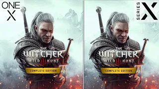 The Witcher 3: Wild Hunt | Xbox Series X vs One X | Graphics Comparison | FPS TEST + Gameplay | 4K |