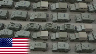 Hundreds of Combat Vehicles, Leopard Tanks and Military Equipment from Spanish Forces Arrive Poland