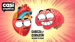 Cabeza y Corazón Según Tu Edad | Casi Creativo