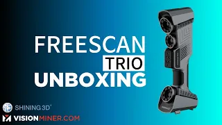 UNBOXING THE FREESCAN TRIO! - New 3D Scanner from Shining3D