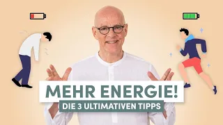 Mehr Energie: Die 3 ultimativen Tipps gegen Energievampire