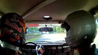 Onboard avec Sébastien Loeb en 205 T16 à Montlhéry