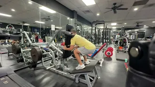 Machine V Squat Facing In