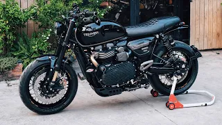 Triumph Speed Twin 1200 customs by CBC Workshop