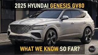 2025 HYUNDAI GENESIS GV80 FACELIFT: INTERIOR & DESIGN