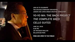 Yo-Yo Ma: The Bach Project at Millennium Park, June 20, 2019