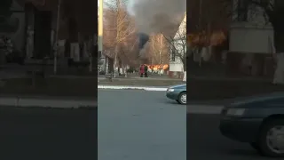 В Рени сгорел автобус Нацгвардии | Бессарабия INFORM