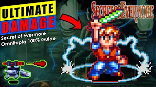 The FINAL BOSS is showing OFF - Secret of Evermore 100% Guide - Omnitopia Walkthrough - SNES