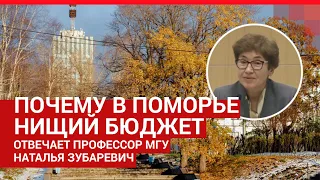 Наталья Зубаревич о нищем бюджете Поморья| 29.RU