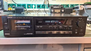 Vervangen snaren Denon DR-M20 cassettedeck.