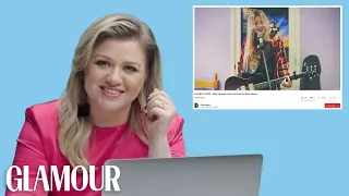 Kelly Clarkson Watches Fan Covers on YouTube | Glamour