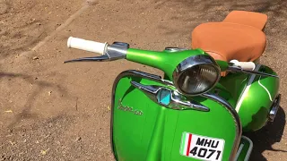 1968 Vespa 150 VBB Restored! Walk Around Video!