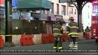 Unstable Building Facade In The Bronx