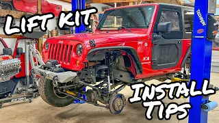 Lift Your Jeep Wrangler The RIGHT Way! How to Install a Fully Adjustable Lift Kit