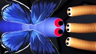 Slither.io IMMORTAL WORM (Minhoca Imortal)  #11 - Legendary Butterfly SKin