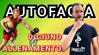 Autofagia da digiuno VS autofagia da allenamento - Qual è la MIGLIORE?