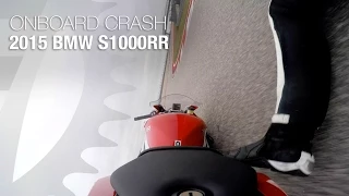 Onboard Crash - 2015 BMW S1000RR - MotoUSA