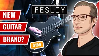 New Company Sent Me A Guitar (Fesley FLP350 Electric Guitar Review)