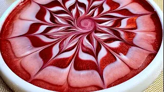 #1328 Incredible 3D Flower Effects In This Resin Christmas Platter