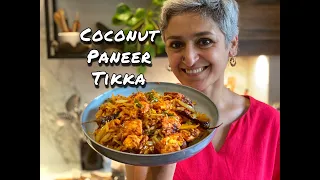 COCONUT PANEER TIKKA in 30 minutes | vegetarian tikka masala | Food with Chetna