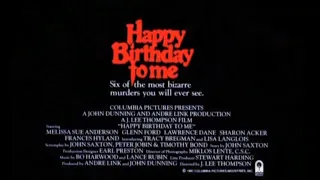 HAPPY BIRTHDAY TO ME (1981) Trailer [#happybirthdaytome #happybirthdaytometrailer]