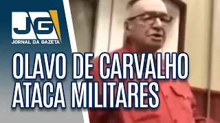 Olavo de Carvalho ataca militares em vídeo