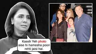 Neetu Kapoor's EMOTIONAL Break Down, Shares A Family Photo With Rishi Kapoor