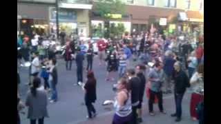 Rassemblement spontané des casseroles sur Masson 23 mai 2012