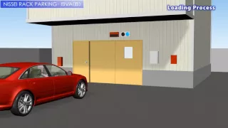 Automatic Tower Parking - "B" Type (Turning 90 degree)