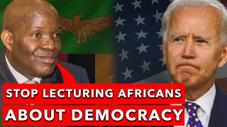 Zambia's Fred M'membe Calls Out US To Stop Dictating Democracy to Africa