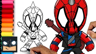 How To Draw Spider-Punk | Across the Spider-Verse