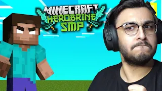 PREPARING FOR WAR IN HEROBRINE SMP | RAWKNEE