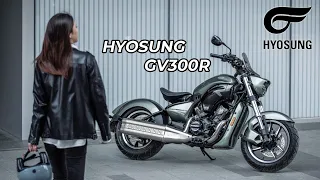 Hyosung GV300R: Bobber 300 phân khối | Hyosung Motocycles Việt Nam