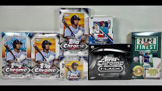 Break #269: 2022 Topps Chrome & Finest Baseball 7 Hobby Box Mixer