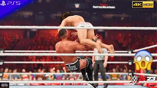 WWE 2K23 (PS5) - MATT RIDDLE vs LUDWIG KAISER | RAW, JULY 31, 2023 [4K 60FPS]