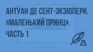 Антуан де Сент-Экзюпери. "Маленький принц". Урок 1. Видеоурок по литературе 7 класс