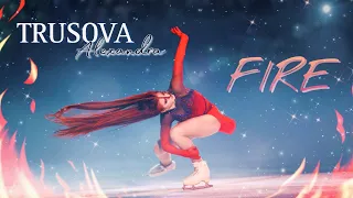 Alexandra Trusova - FIRE | Церемония открытия "Дети Азии 2023" - Александра Трусова