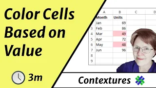 Color Cells Based on Cell Value With Excel Conditional Formatting