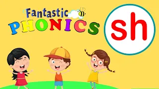 Учимся читать с Fantastic Phonics 2 Урок 11 Звук SH