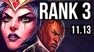 LEBLANC vs LUCIAN (MID) | Rank 1 LeBlanc, Rank 3, 9/1/8, 1.1M mastery | EUW Challenger | v11.13