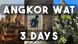 Angkor Wat in 3 days | Best Itinerary for 2024 (Cost Included)