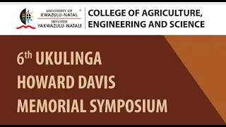 2024 Ukulinga Howard Davis Memorial Symposium