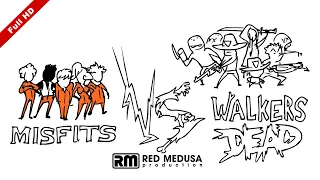 Animated Versus - Misfits VS Walking Dead FullHD