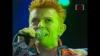 David Bowie Phoenix Festival Long Marston Airfield Stratford upon Avon 19 jul 1996