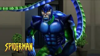 Scorpion - Spider-Man : PS1 | Boss fight (Hard difficulty)