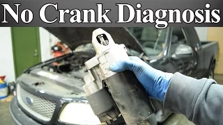 How to Diagnose a No Crank No Start Issue - Nothing or only a Click When the Key is Turned