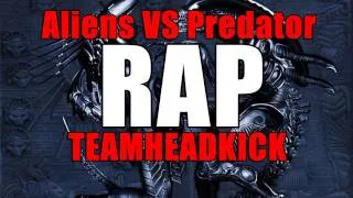 ALIENS VS PREDATOR ROCK RAP | TEAMHEADKICK (Lyrics)